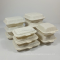 Wholesale Biodegradable Disposable Microwavable Cornstarch Bioplastic Food Container For Takeaway